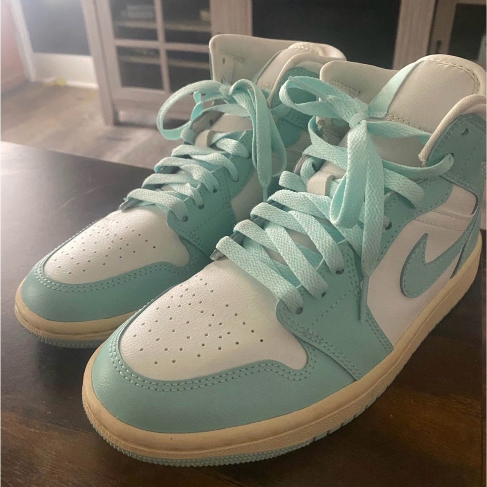 Jordan White High-Top Sneakers